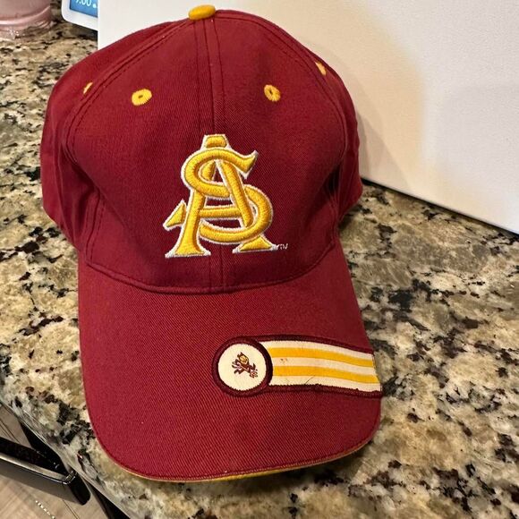 Arizona State Sun Devils hat. Velcro Back. - Picture 2 of 6